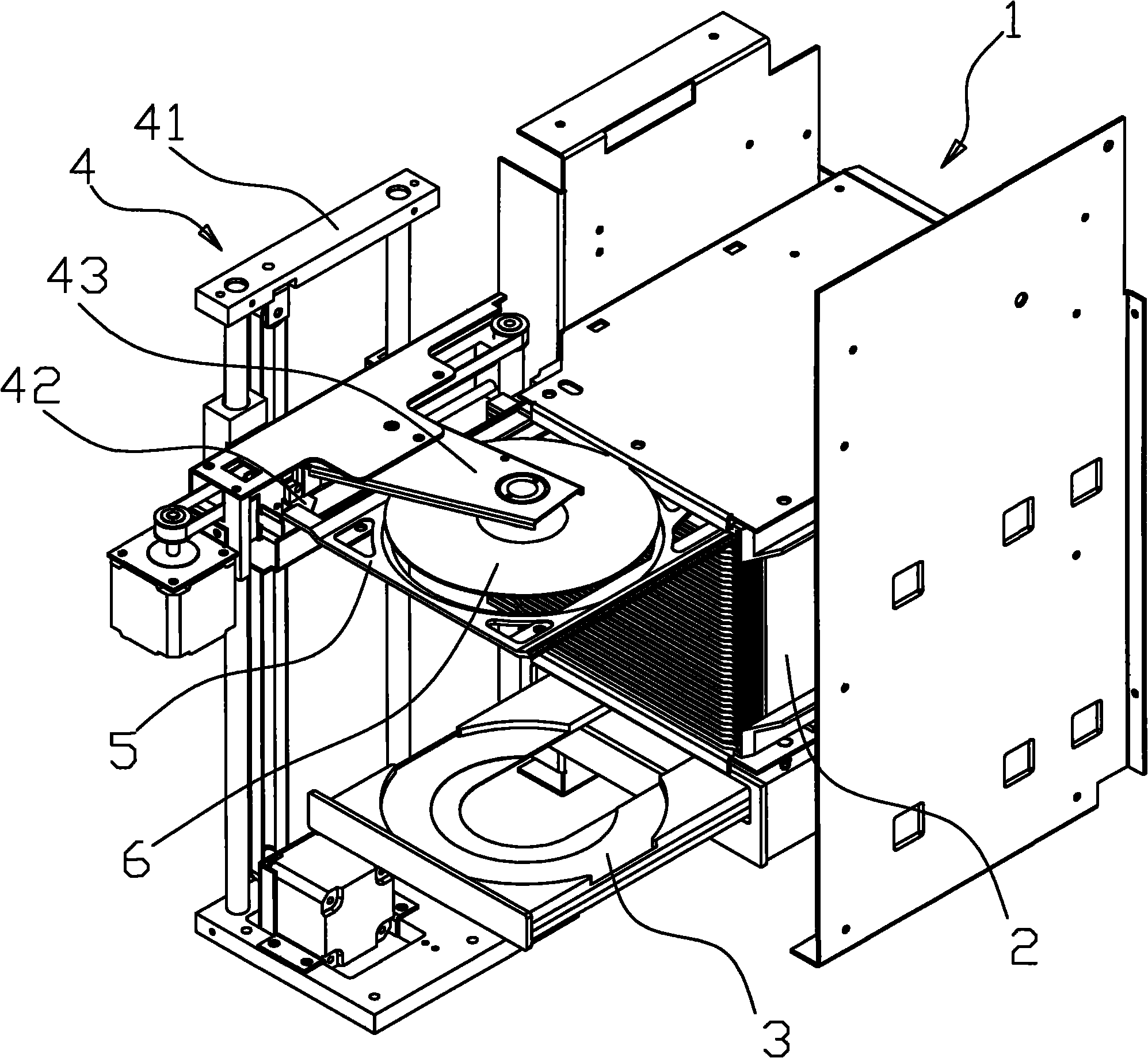 Method for automatically loading barreled CDs to CD cassette of MO jukebox