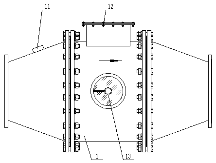 Explosion blocking and venting device for pipeline