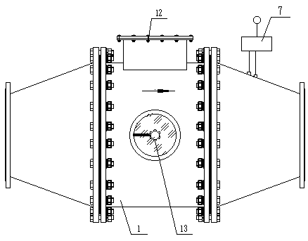 Explosion blocking and venting device for pipeline