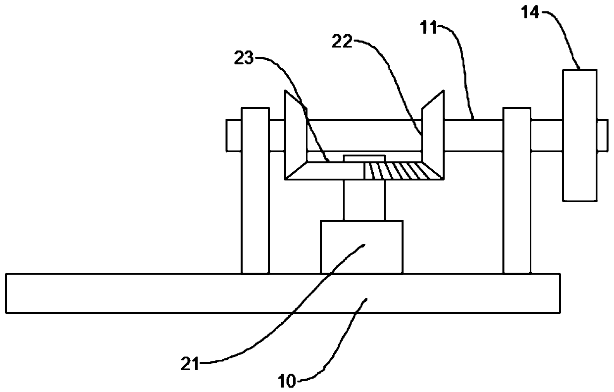 Asphalt laying device for road construction