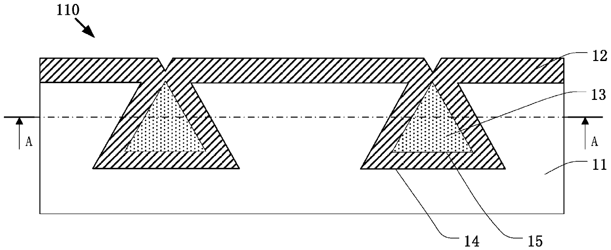 Buffer structure, display panel and manufacturing method of buffer structure