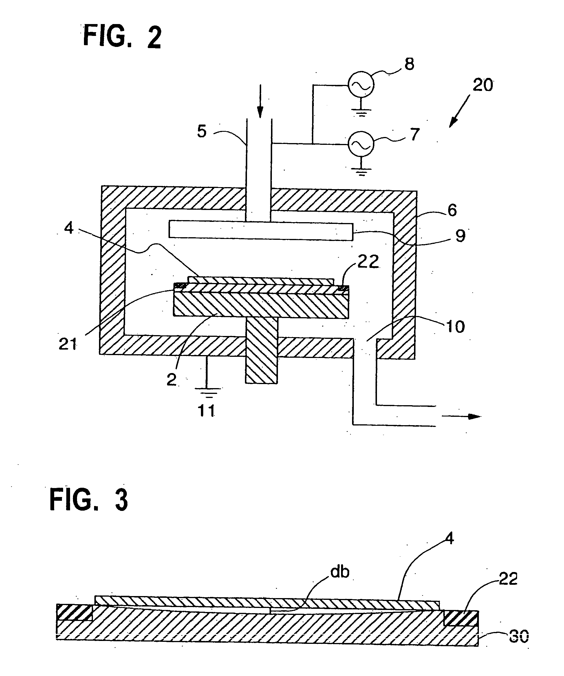 Method for depositing thin film by controlling effective distance between showerhead and susceptor