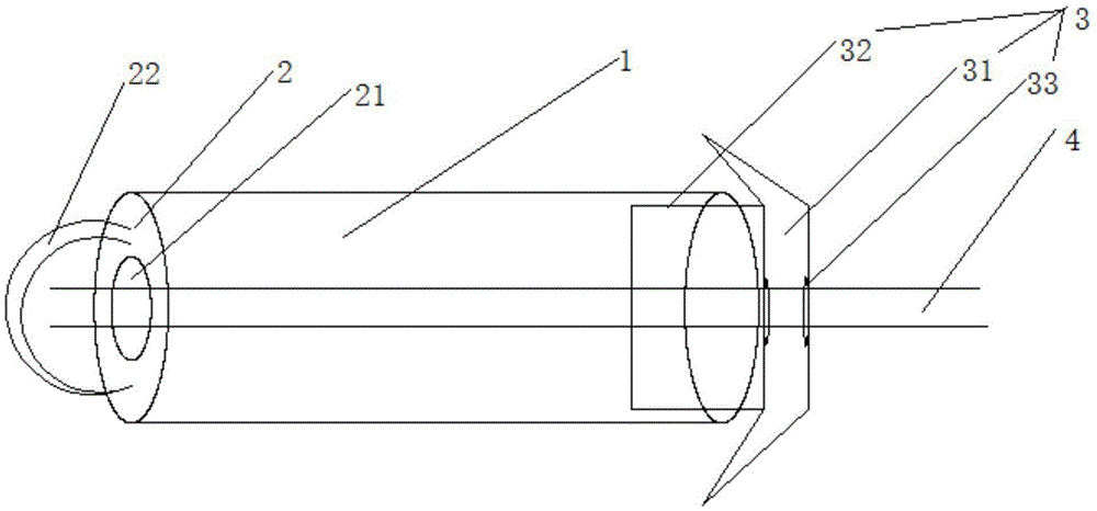 Improved cavity mold for steel strand penetrating