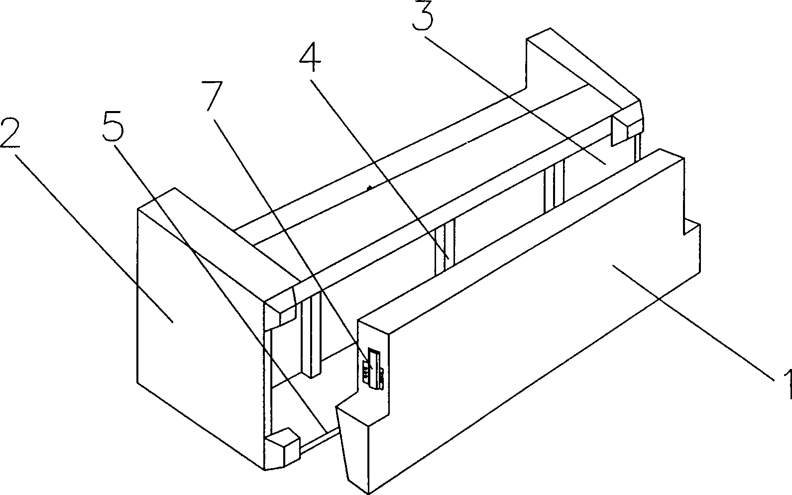 Back detachable sofa