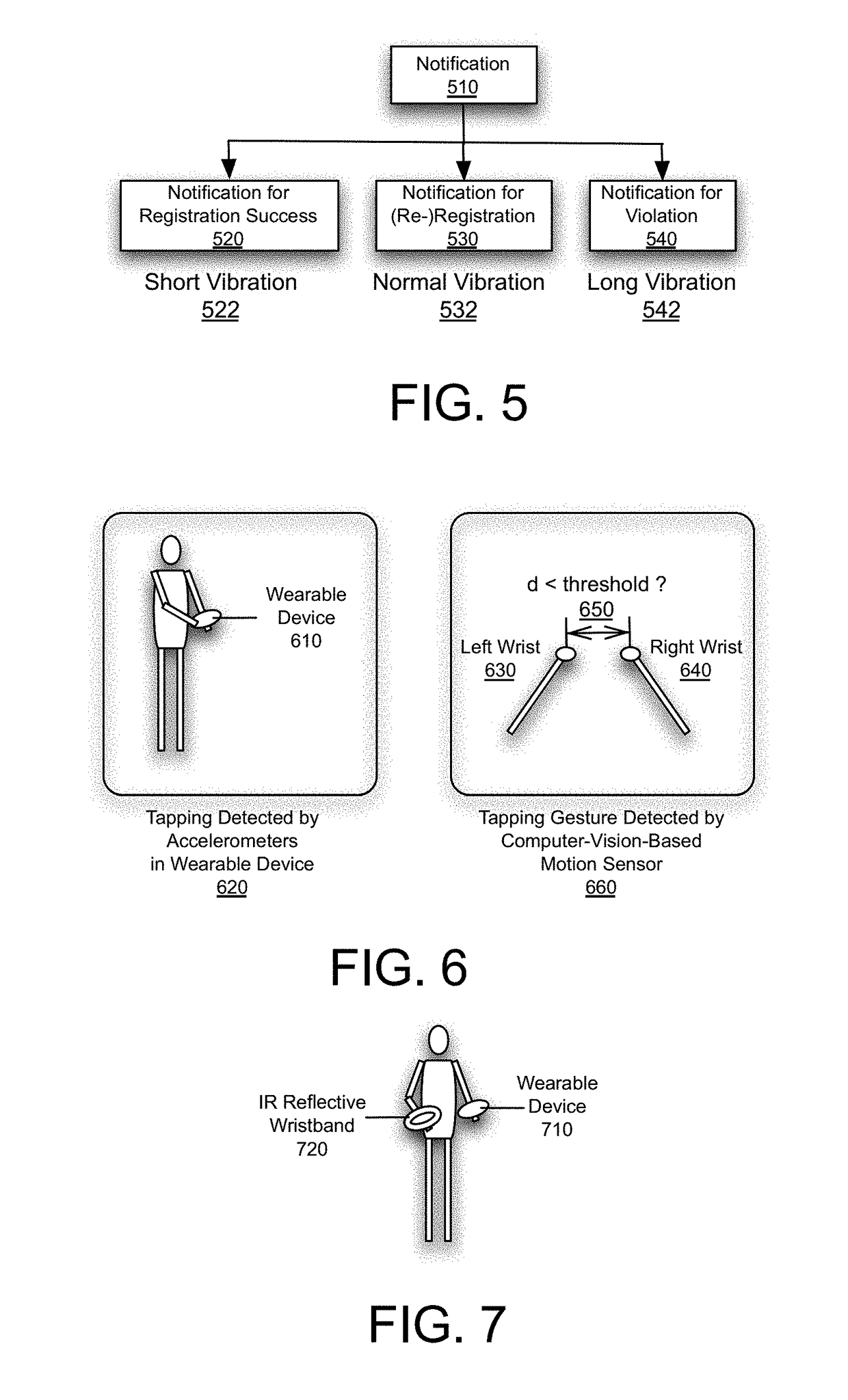 Systems and methods for privacy-aware motion tracking with notification feedback