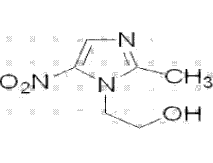 Metronidazole composition freeze-dried disintegrating tablets for vaginas and preparation method thereof