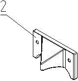 Conveying and impurity-removing device of on-line grain moisture meter