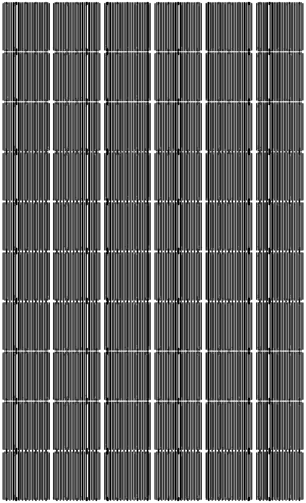 A solar module panel based on artistic pattern and a design method thereof