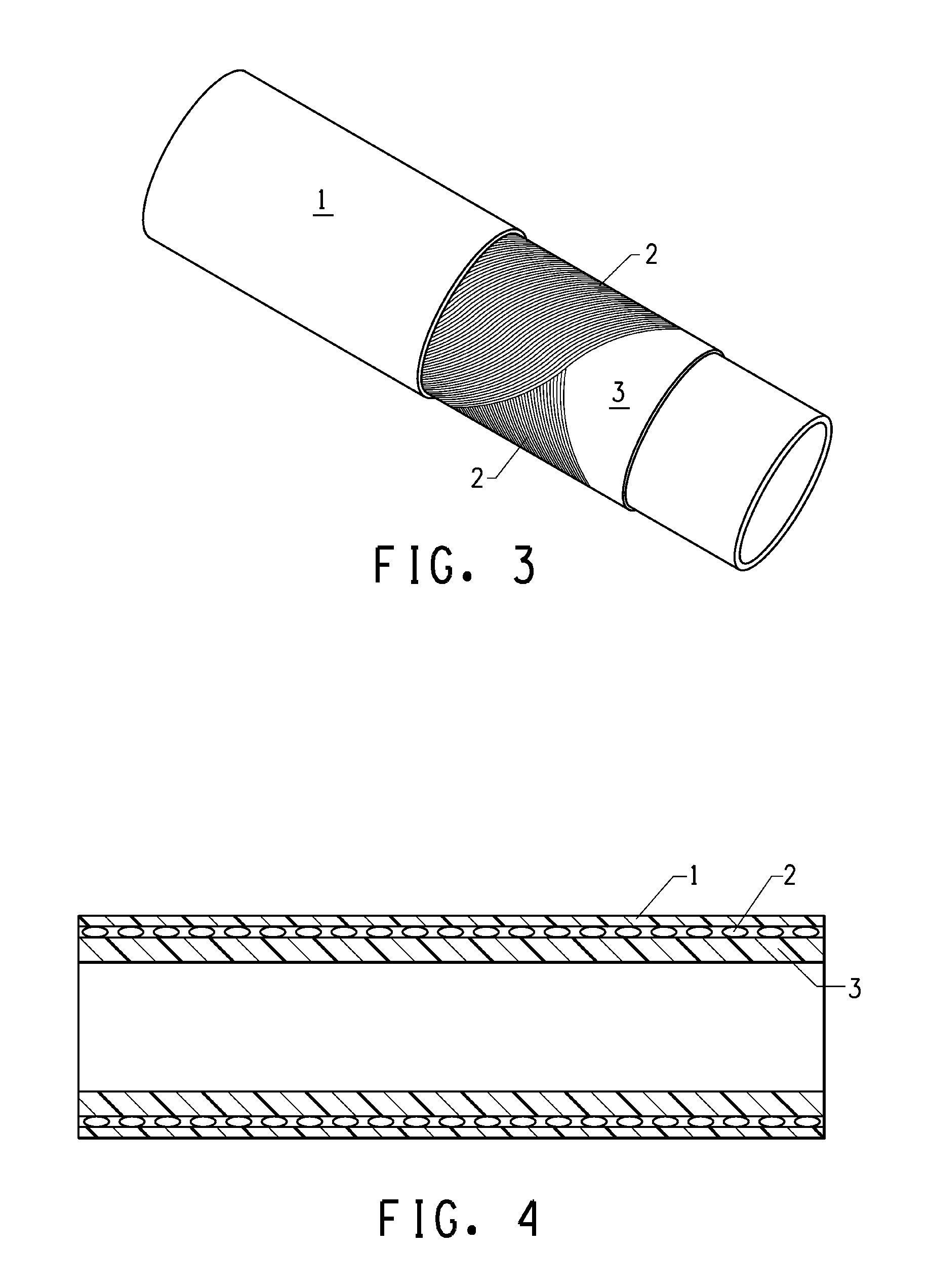 Fiber-reinforced thermoplastic pipe