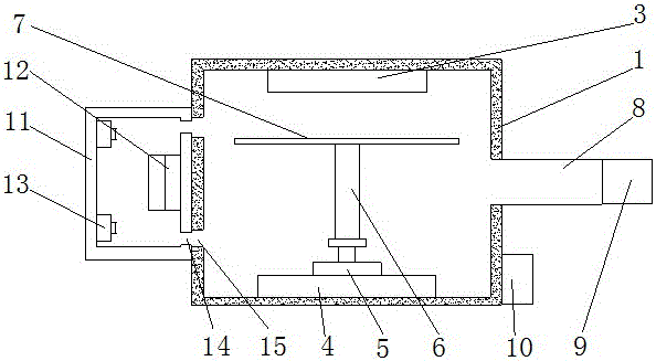 Drying and sterilizing device for towels