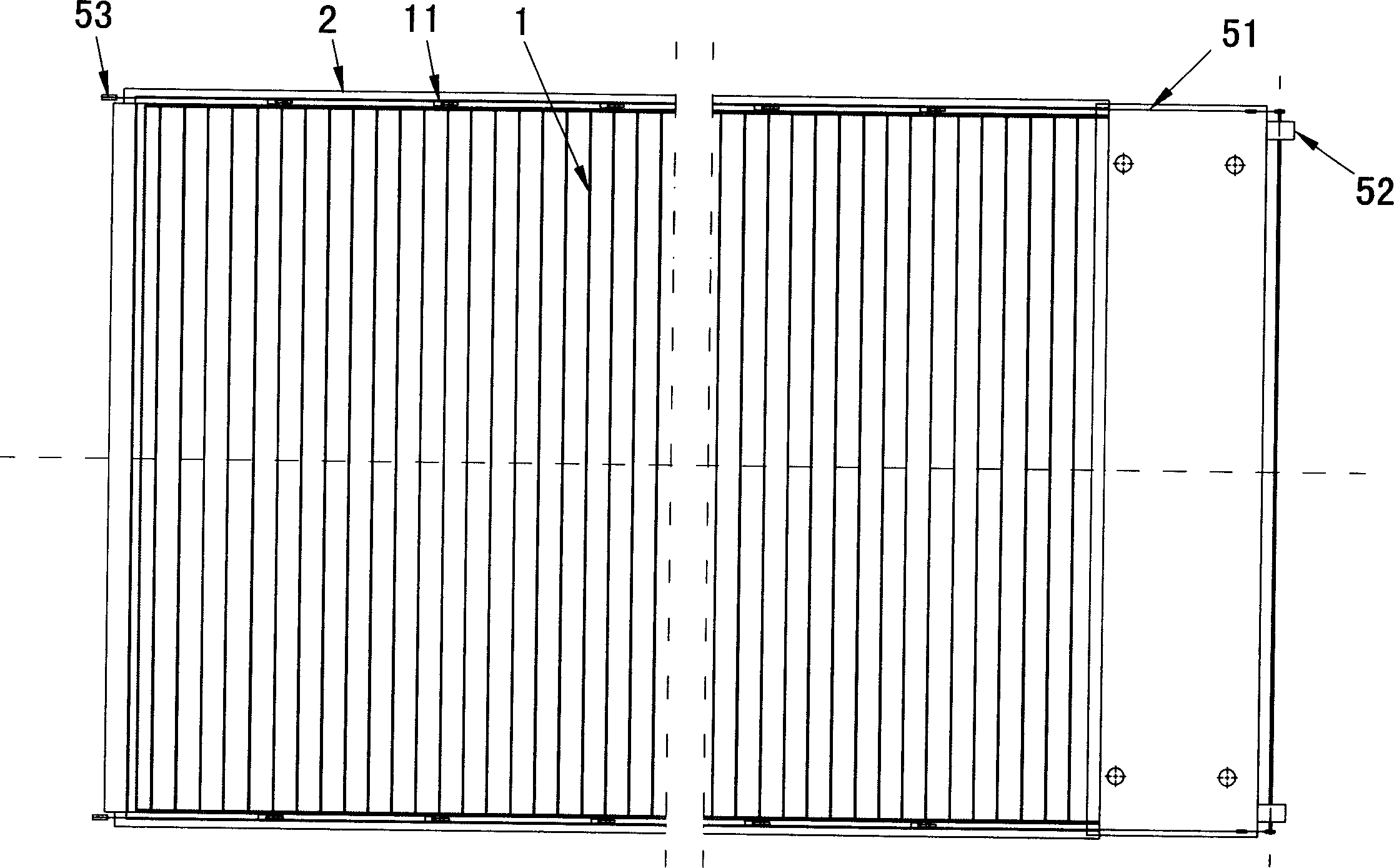 Light self folding hatch cover