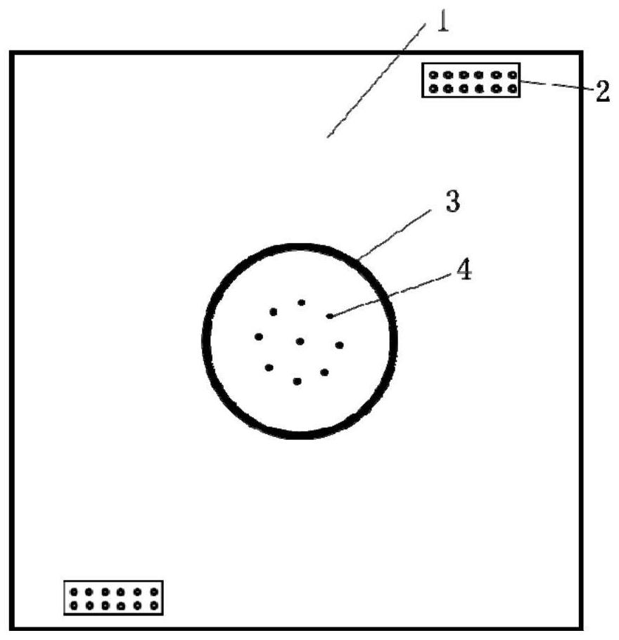 A kind of continuous array gradient nanofiber bionic scaffold and preparation method thereof