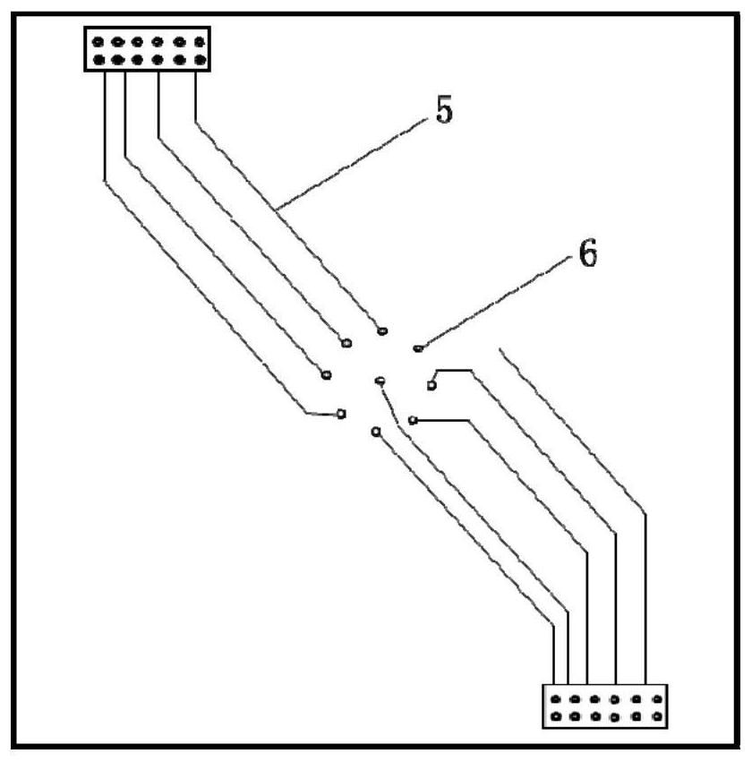 A kind of continuous array gradient nanofiber bionic scaffold and preparation method thereof