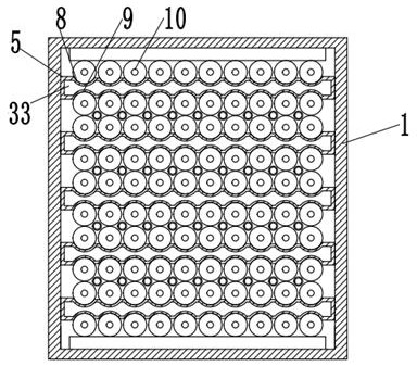 Heat dissipation mechanism for new energy battery management