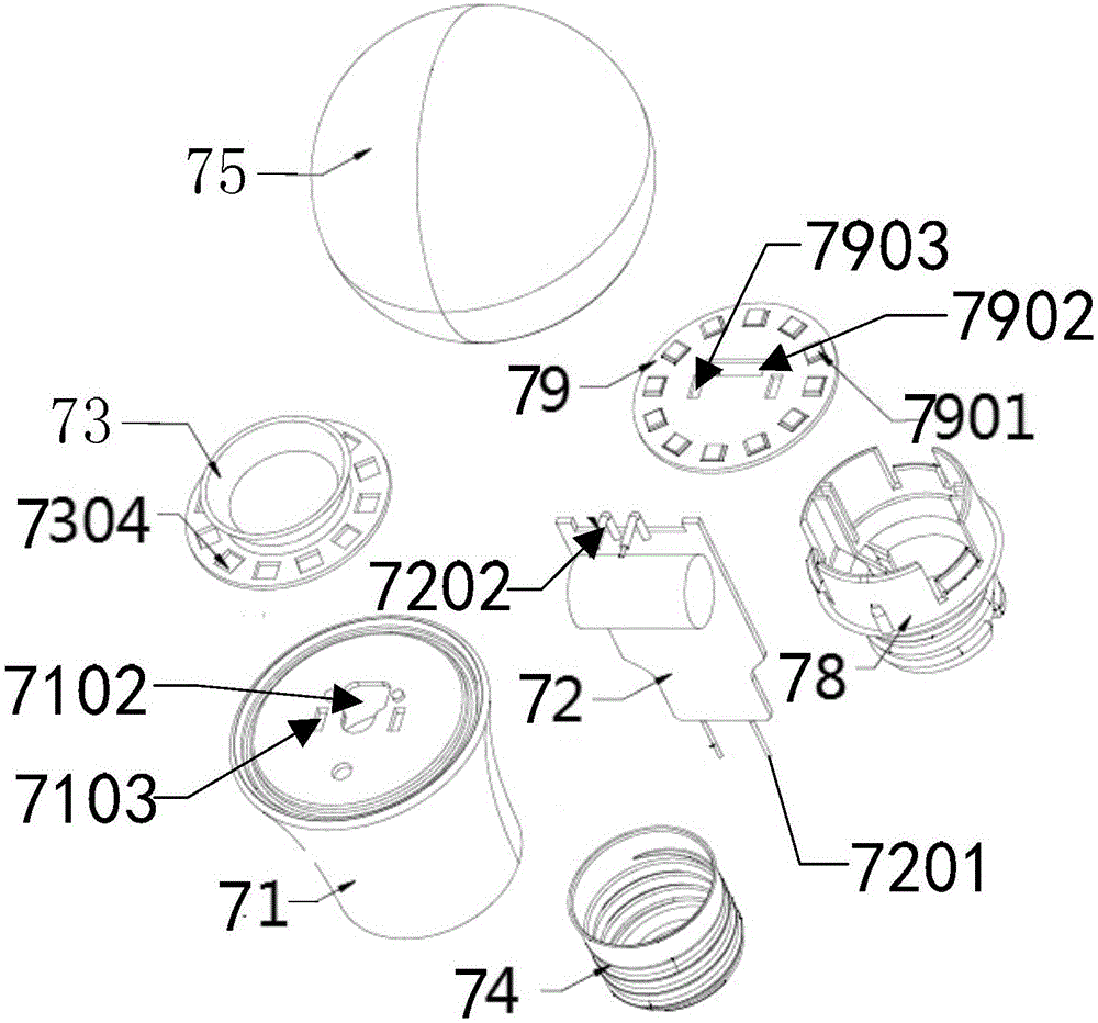 LED bulb lamp