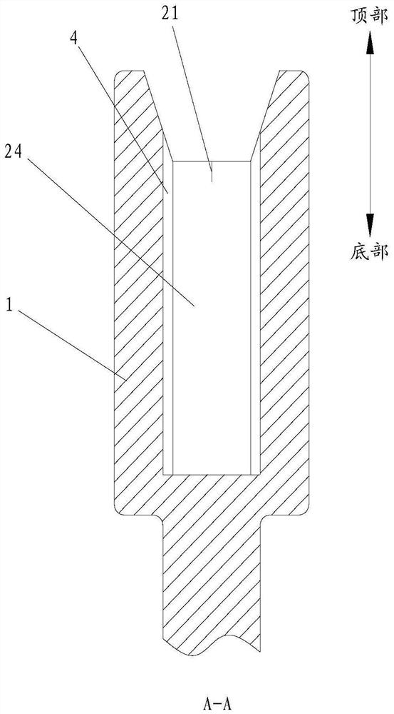 A rubber bracket