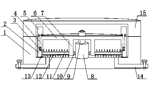 Manufacturing method for fertilizer pulping machine