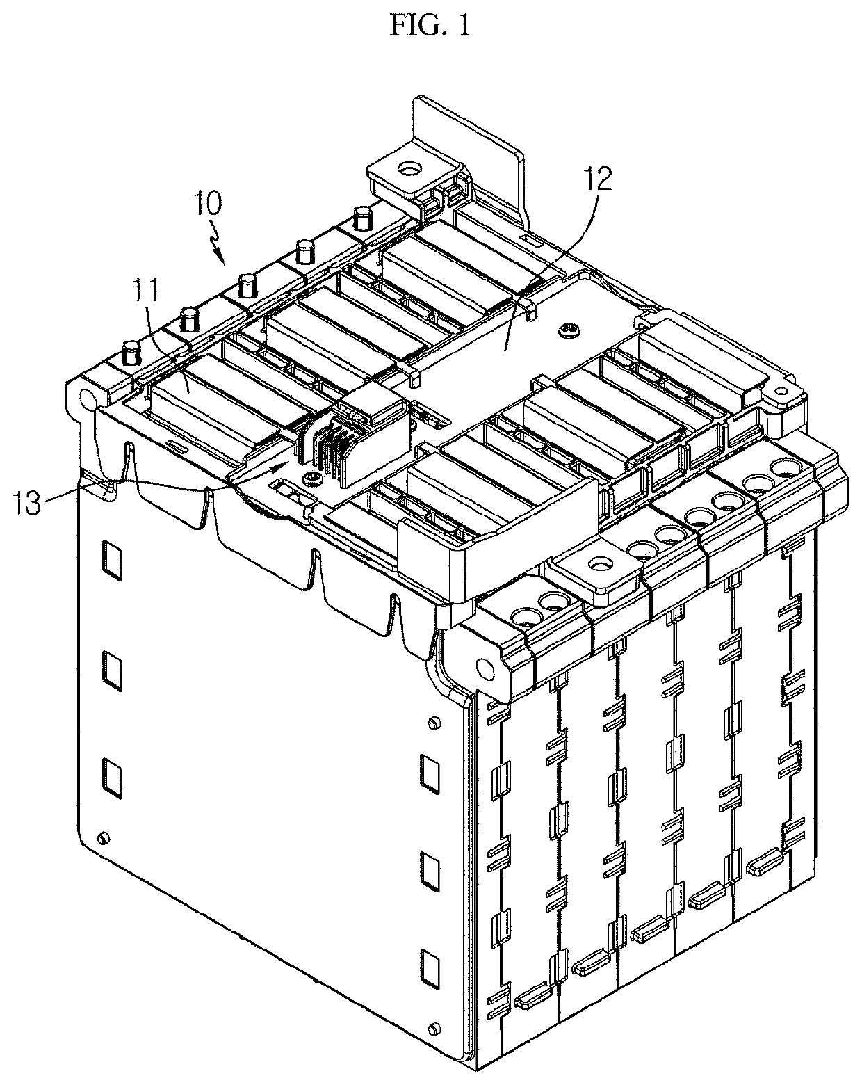 Battery module having improved connection structure of sensing wire harness and assembly method thereof