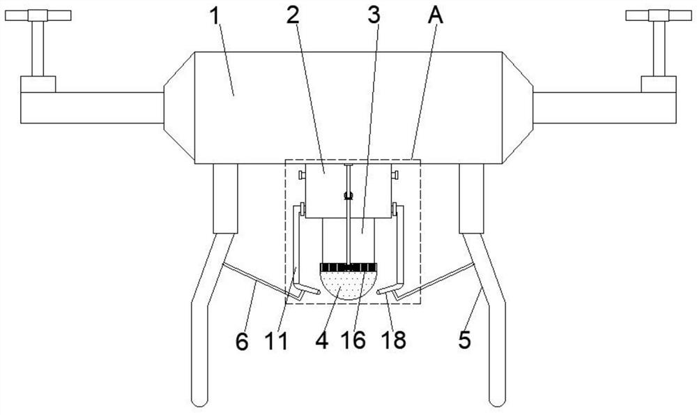 Agricultural unmanned aerial vehicle for monitoring diseases and insect pests