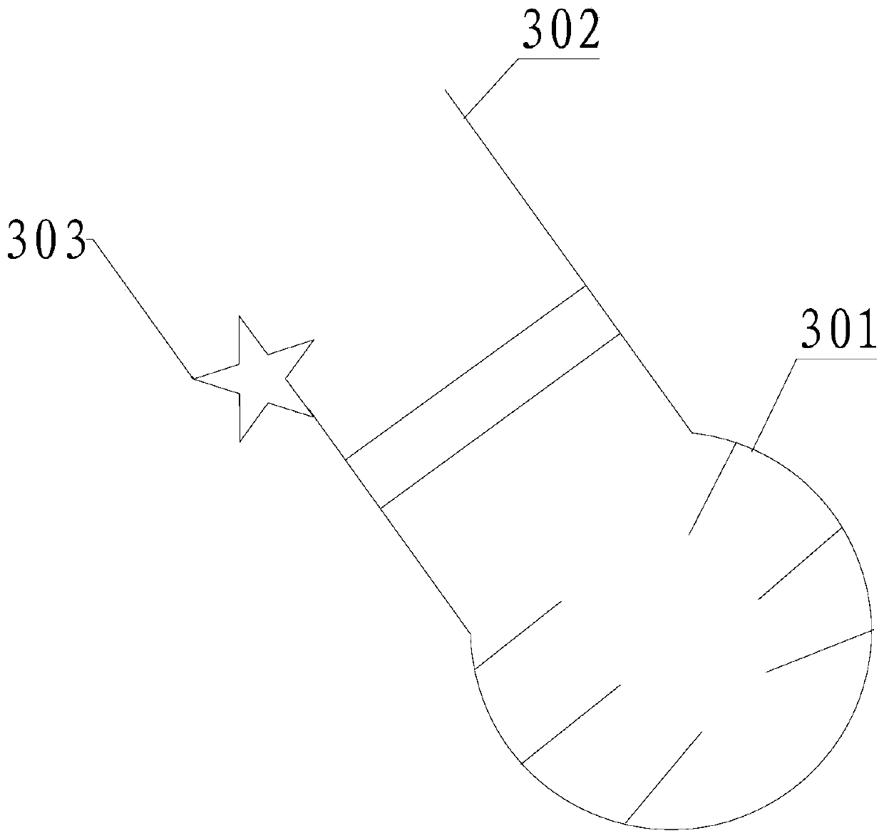 DNA probe structure and manufacturing method thereof