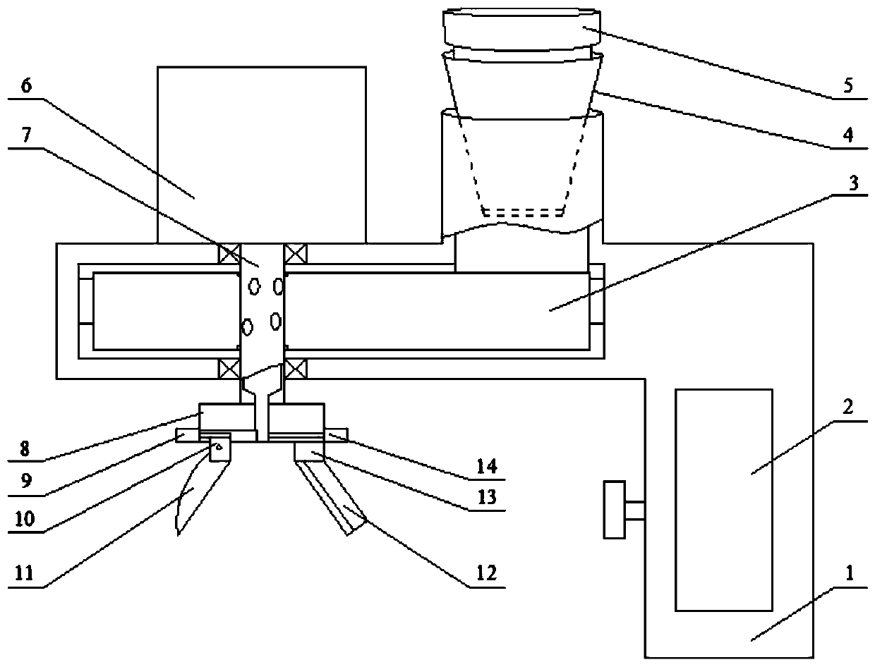 Corn cross pollination device