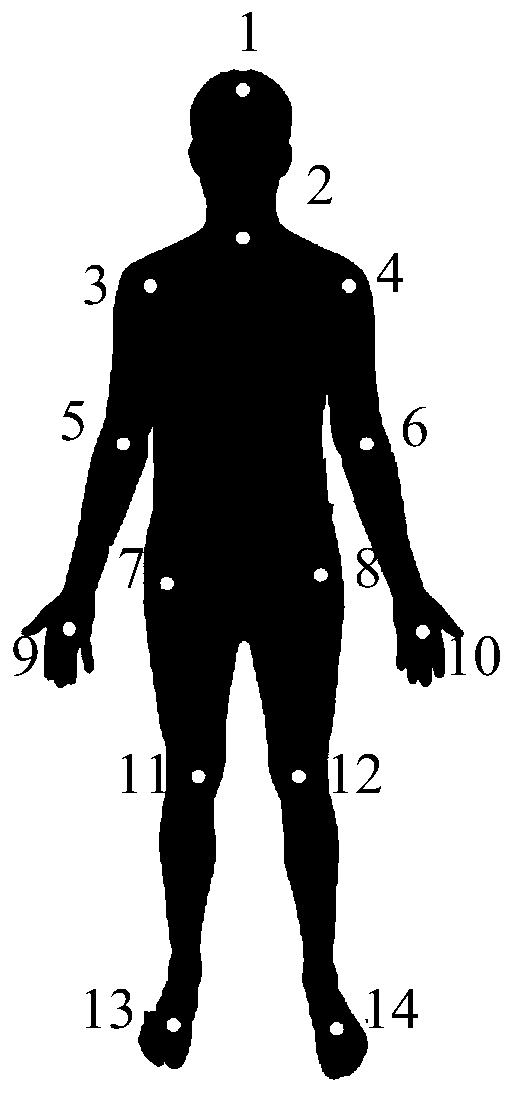 Human body contour point extraction method and device, terminal device and computer readable storage medium