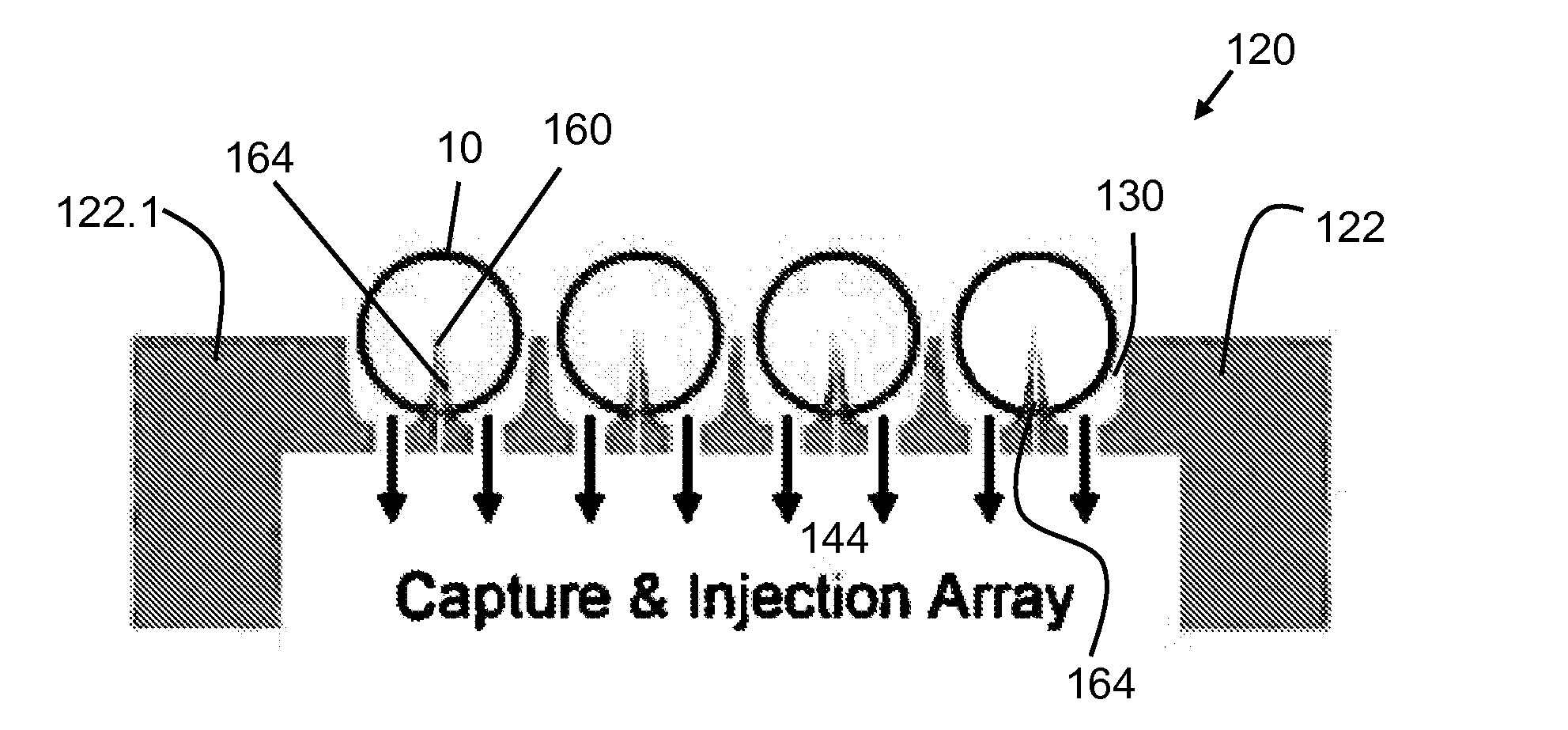 Ultrahigh throughput microinjection device