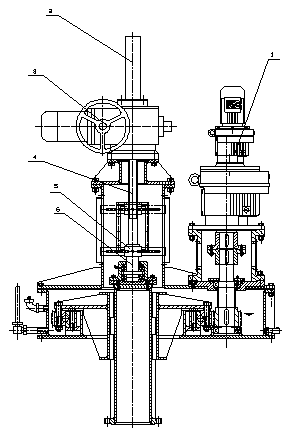 Novel gate lifting device