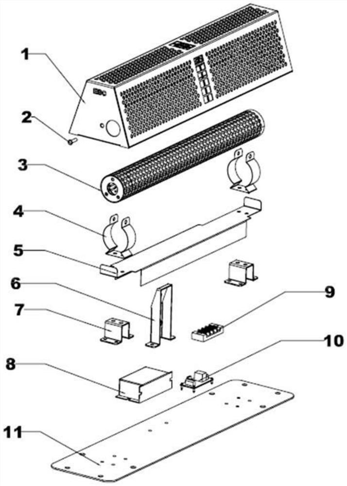 Manufacturing process of photo-hydrogen ion catalyst net and photo-hydrogen ion air purification equipment