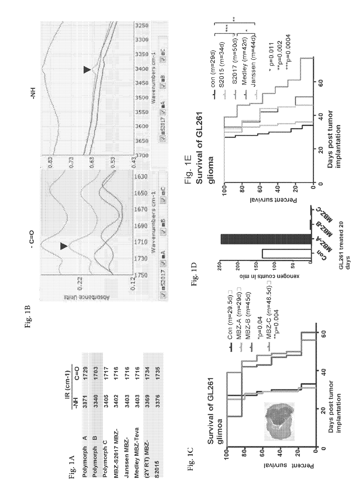 Mebendazole polymorph for treatement and prevention of tumors