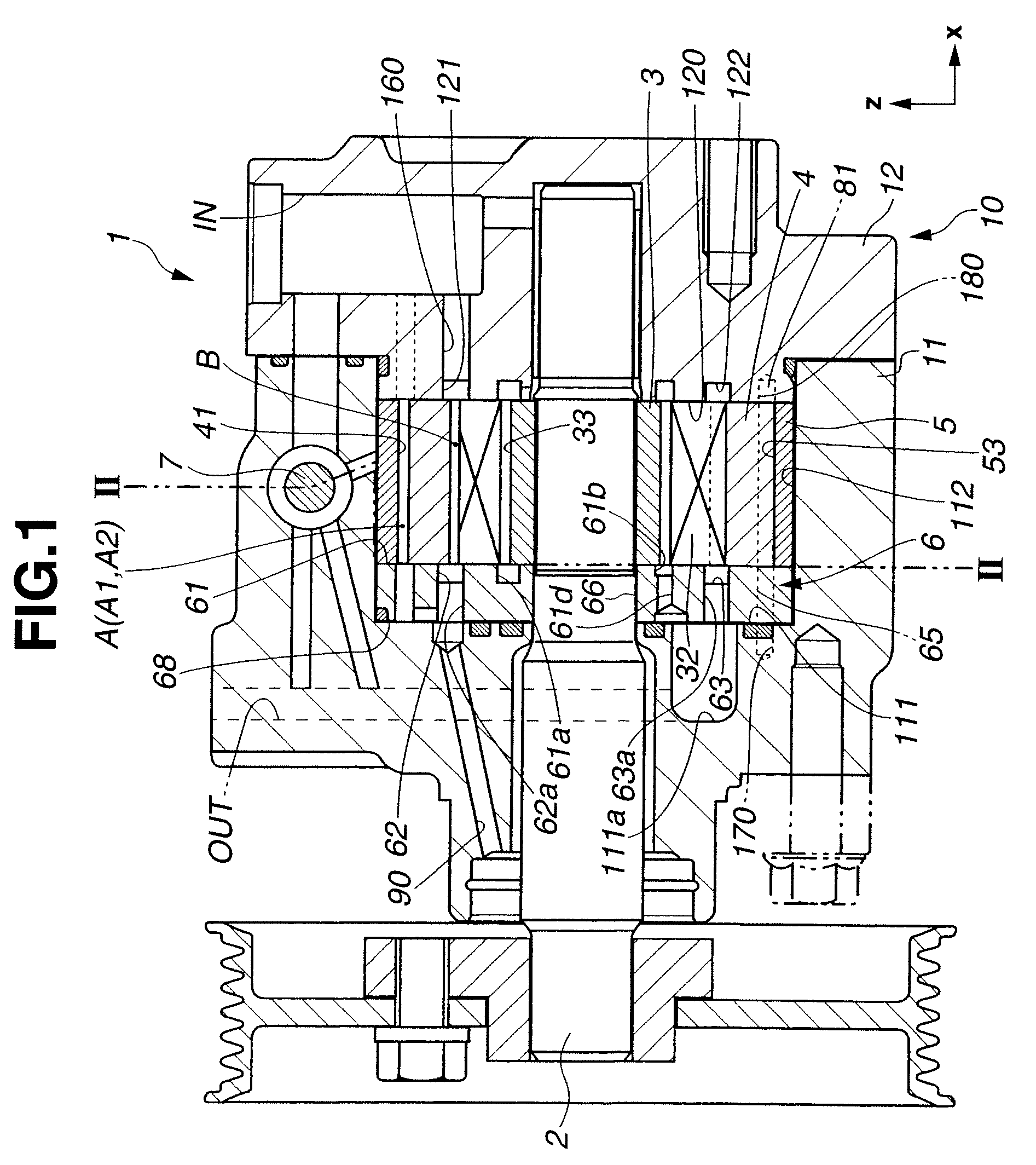 Variable displacement vane pump