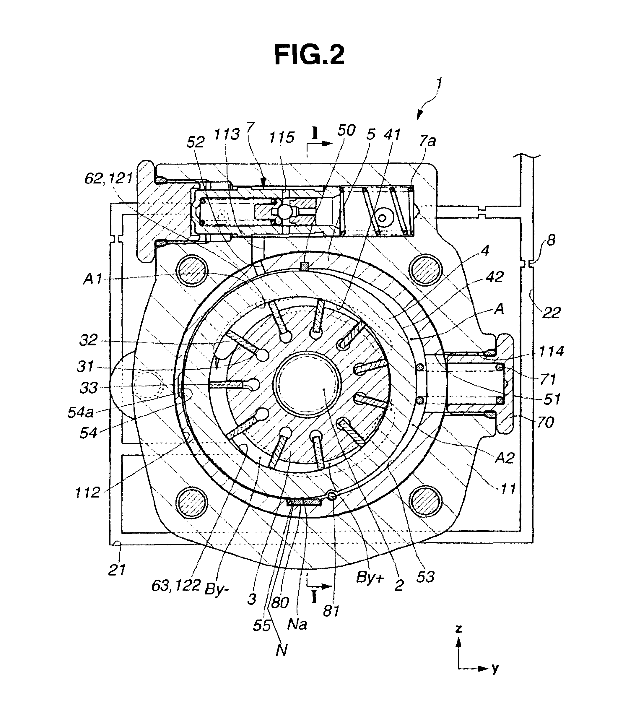 Variable displacement vane pump