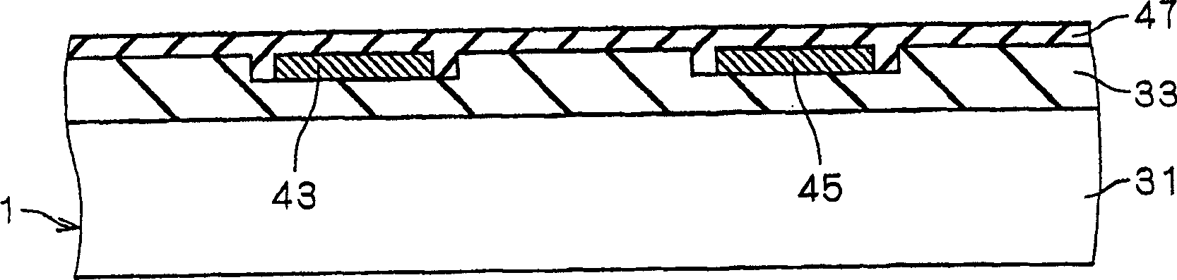 Electrode structure, and method for manufacturing thin-film structure