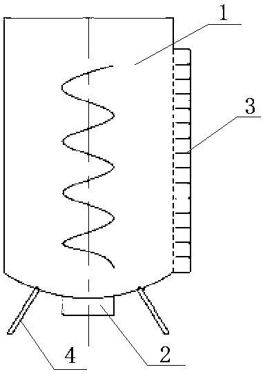 Device and method for rapidly measuring moisture content of slurry