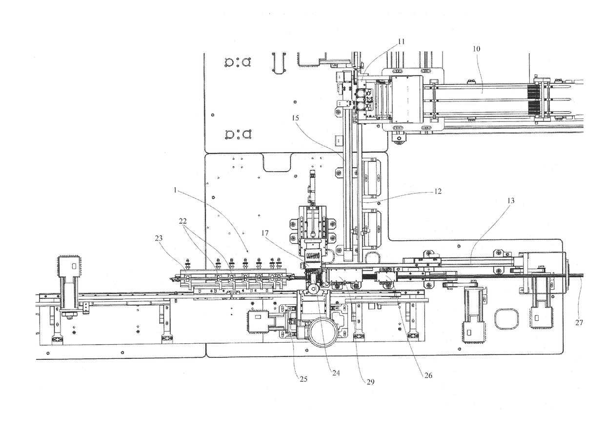 Automated system for the realisation of the industrial wiring of idc connectors