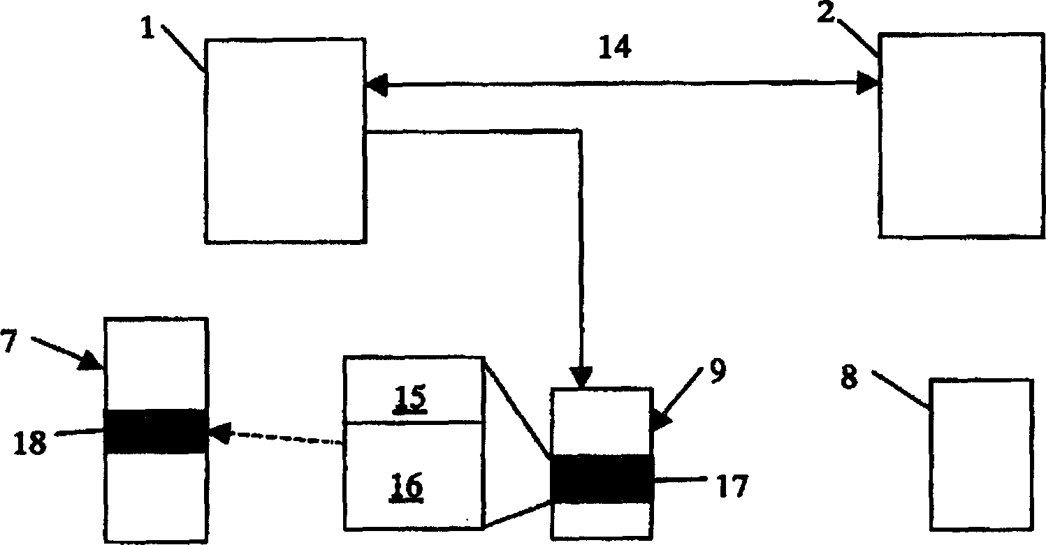 Data internal storage managing system and method, and related multiprocessor network