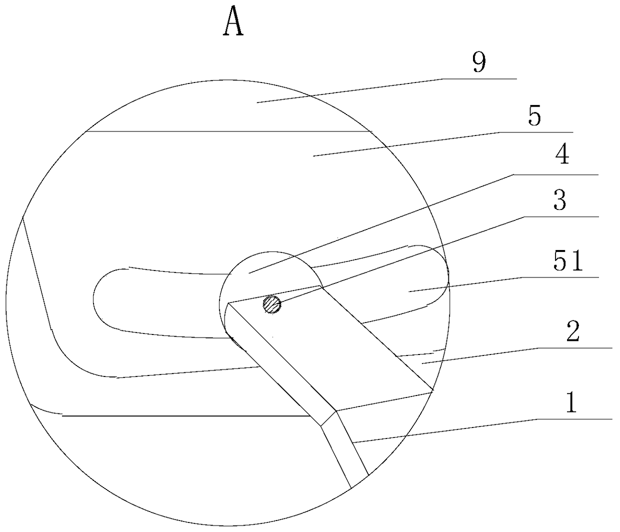 Pitch left and right adjustment device for armrest of rotary tiller