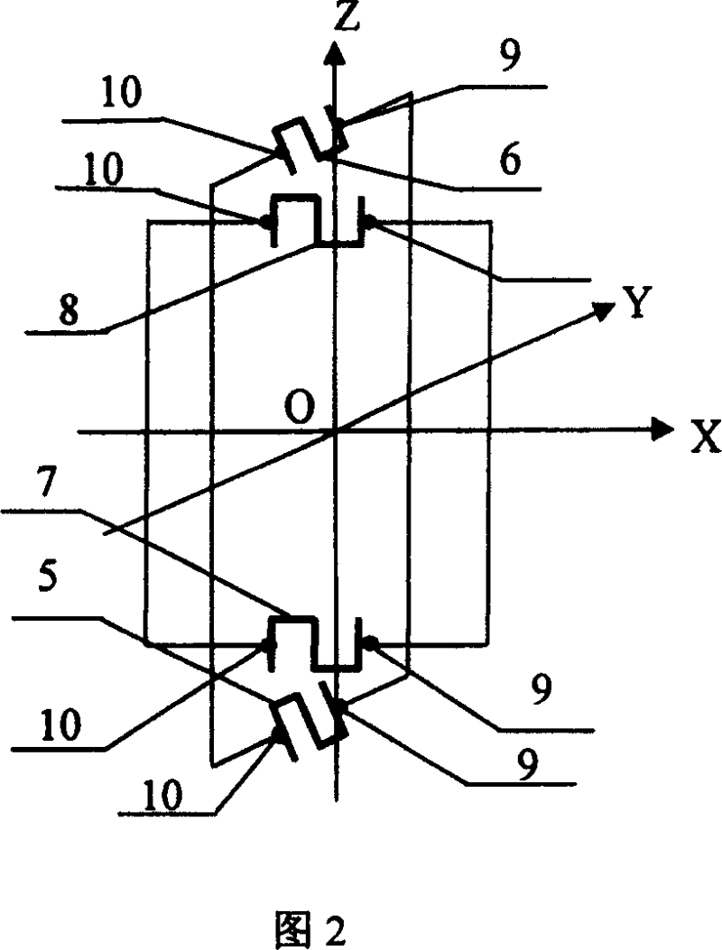 Measuring device for clamping holding force