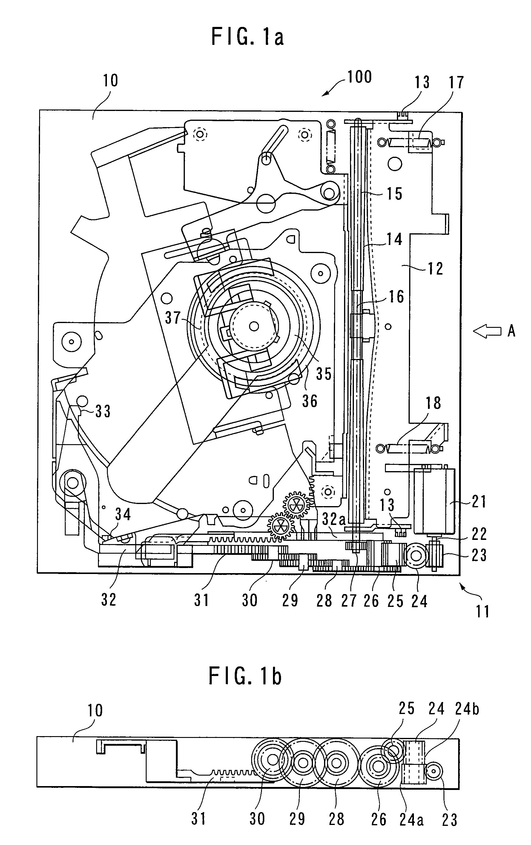 Disk carrying device and optical disk recording/reproducing device