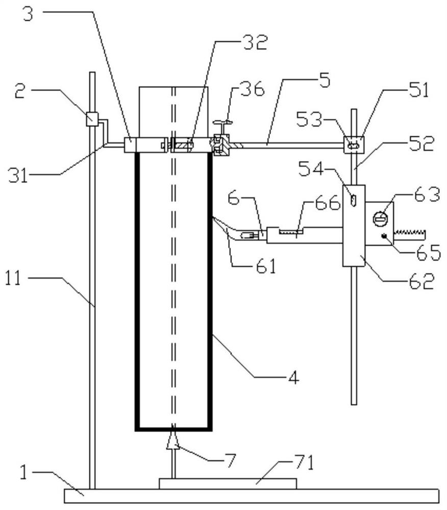 A multi-directional accurate thickness measurement and sampling device and method suitable for wax deposits on the surface of cold fingers