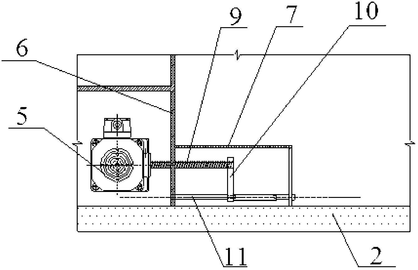 Shield tunnel excavation surface stability centrifuge model test matching apparatus