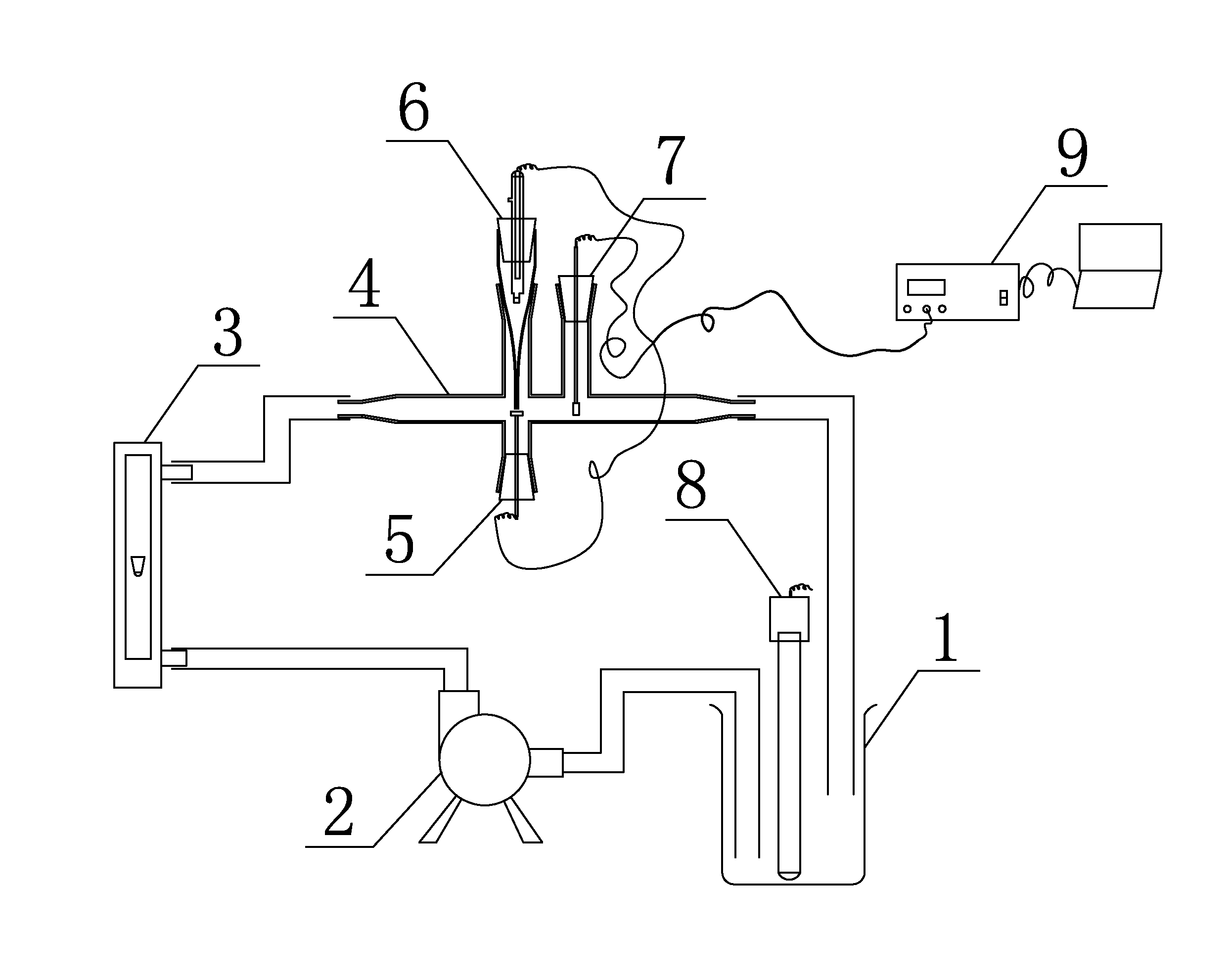 Device and method for testing corrosion inhibitor