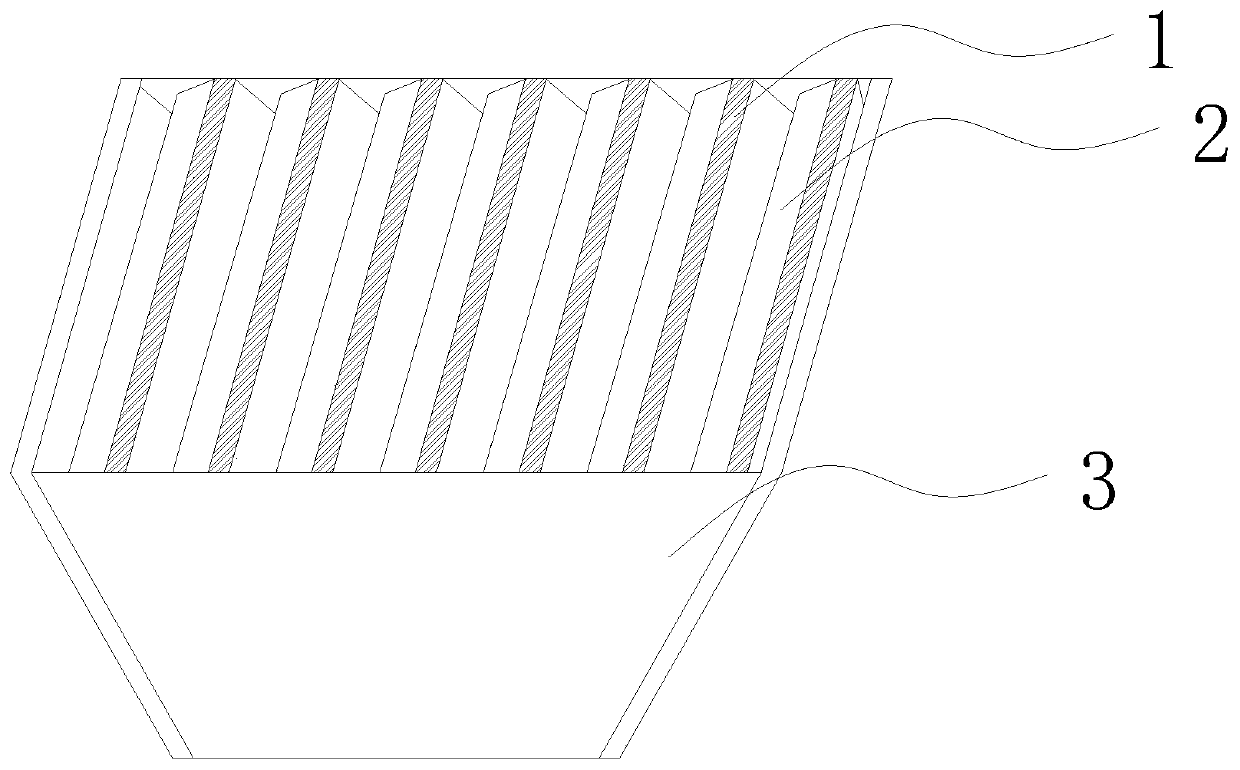 Decontamination and purification structure applied to urban sewers