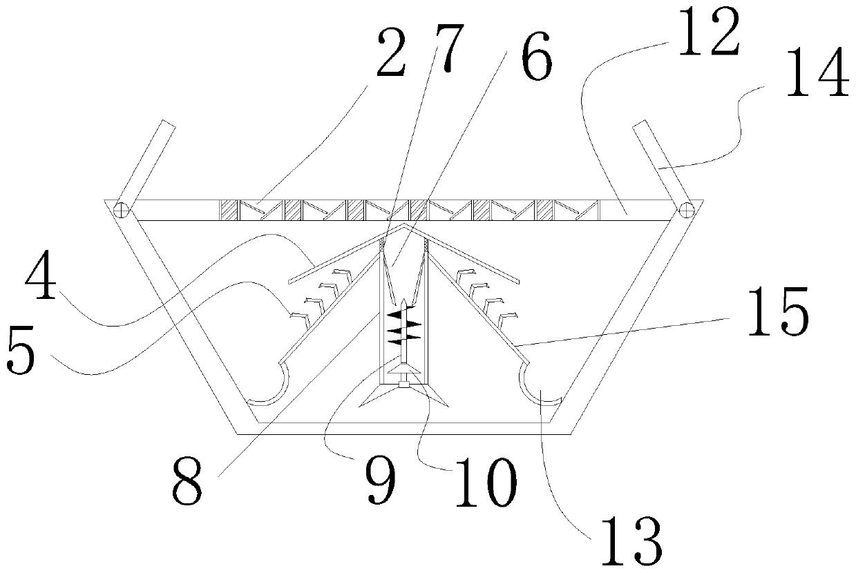 Decontamination and purification structure applied to urban sewers