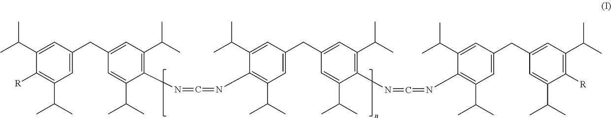 Carbodiimides, method for the production and use thereof