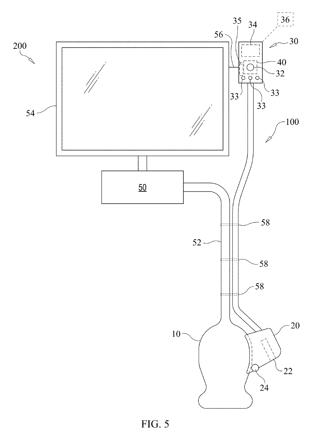 Laser assisted ultrasound guidance