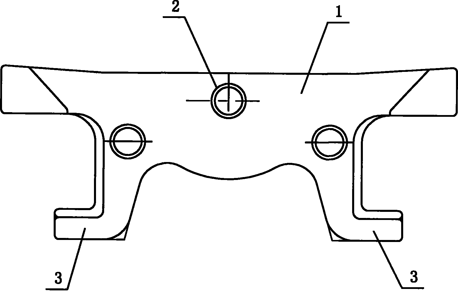 Grid section for sintering trolley