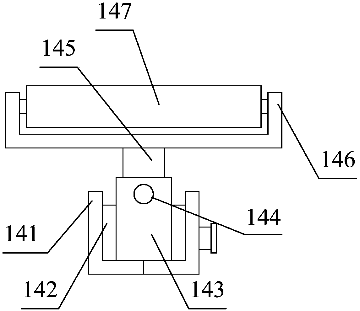 Convenient to dismount electromechanical integration punching device