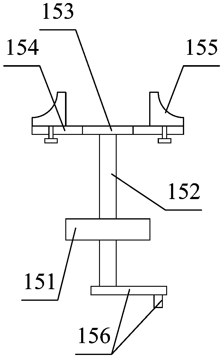 Convenient to dismount electromechanical integration punching device