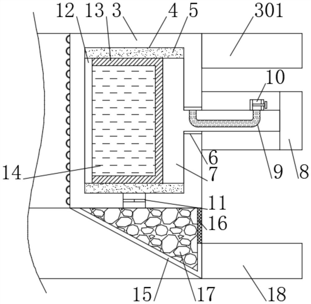 Thermal-type based oily sewage pipeline cleaning device